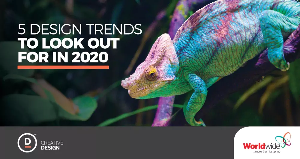2020 Graphic Design trends banner