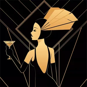 Art deco design from the 1920s and 30s