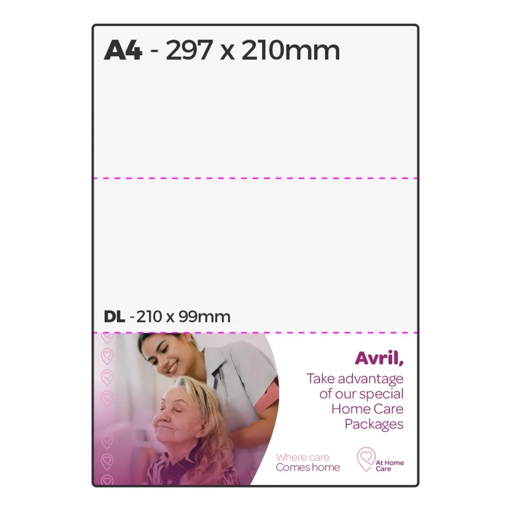 Postcard Sizes DL