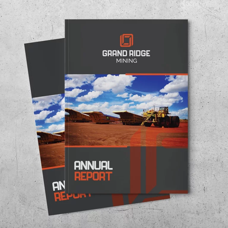 Annual report printing for mining company