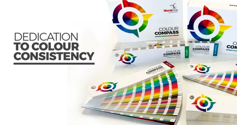 Worldwide colour compass swatch books