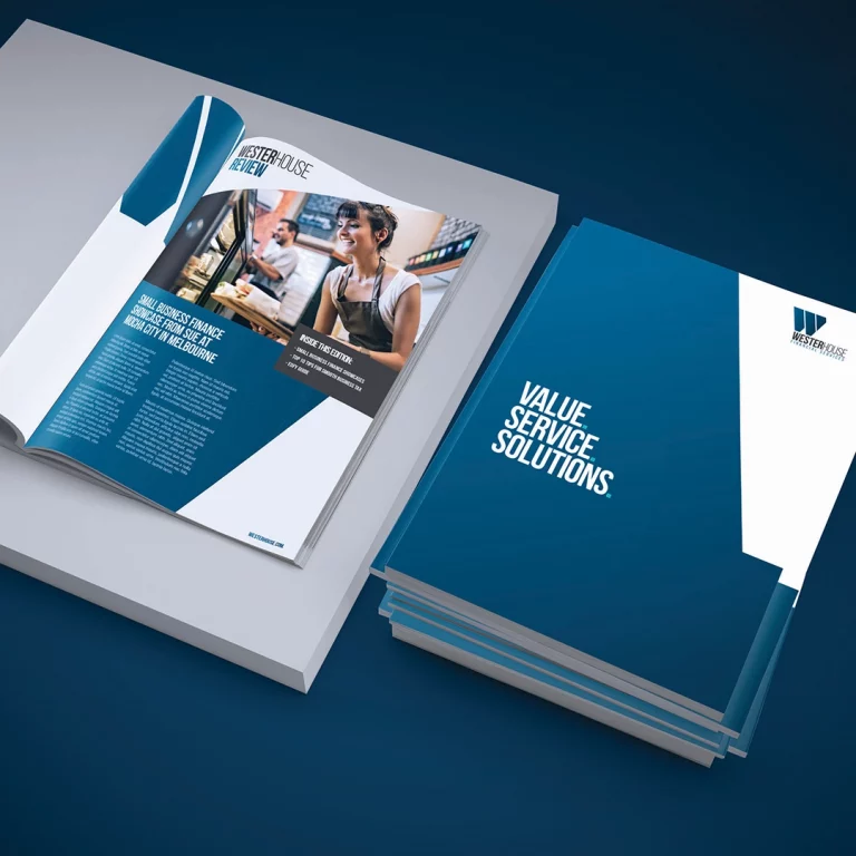 Printed booklets for financial business