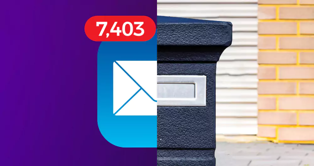 Direct mail letterbox vs email inbox