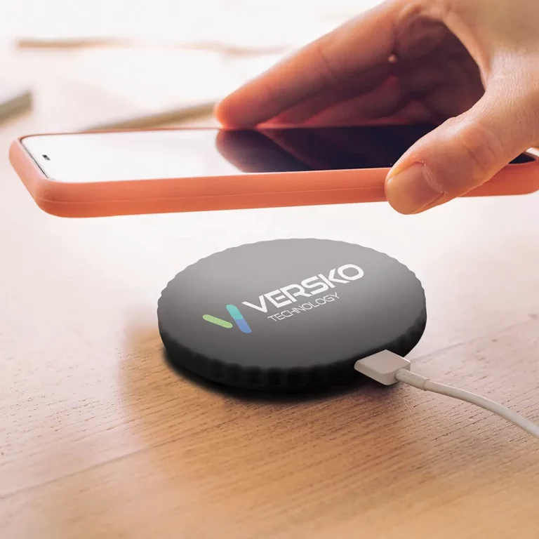 Branded wireless charger promotional product