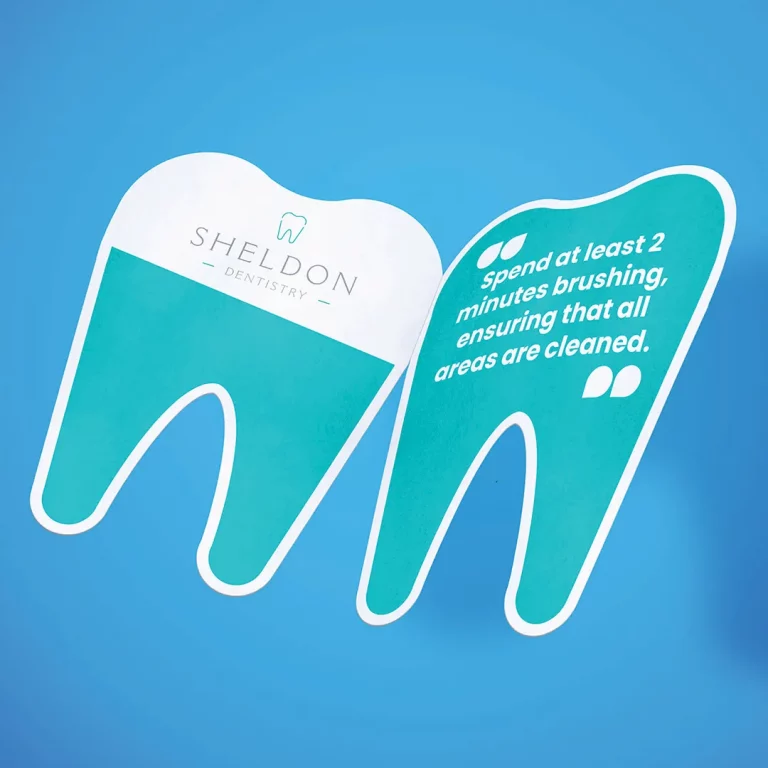 Point of sale marketing for dentist