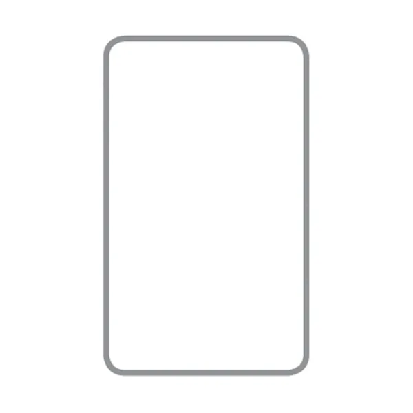 Icon for 54x90mm portrait business card with 5mm round corners