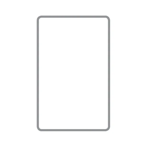Icon for 54x86mm portrait business card with 3mm round corners