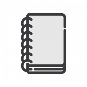 Icon for how to guide on binding options