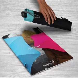 Blunt umbrellas promo product catalogue