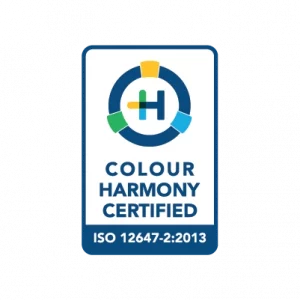 ISO colour harmony certified logo