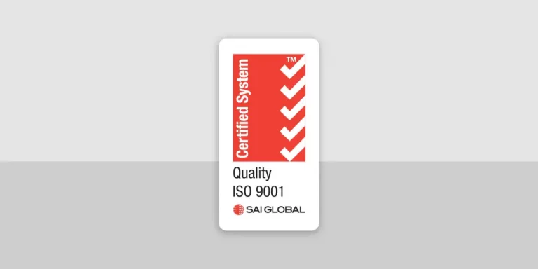 ISO quality certification