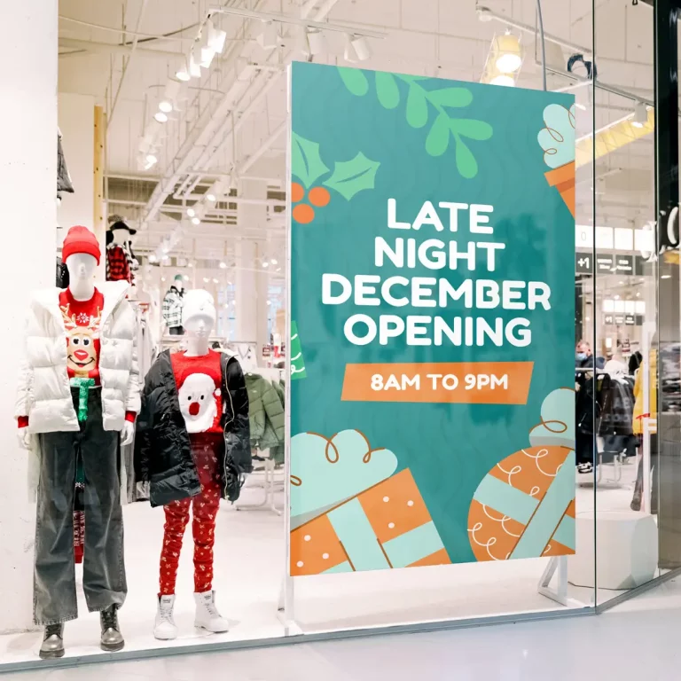 Seasonal Window Poster
