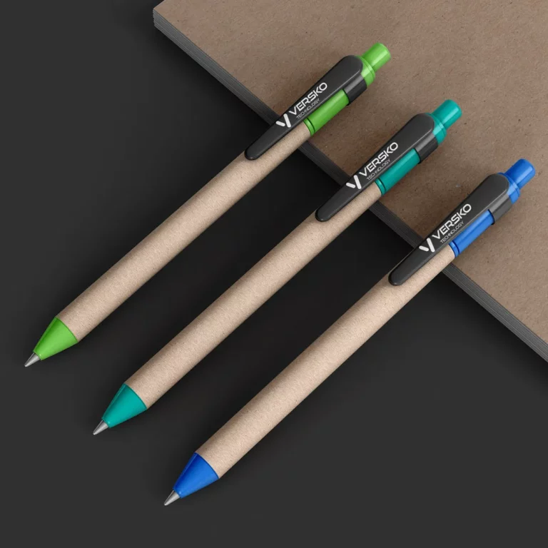 Three eco pens