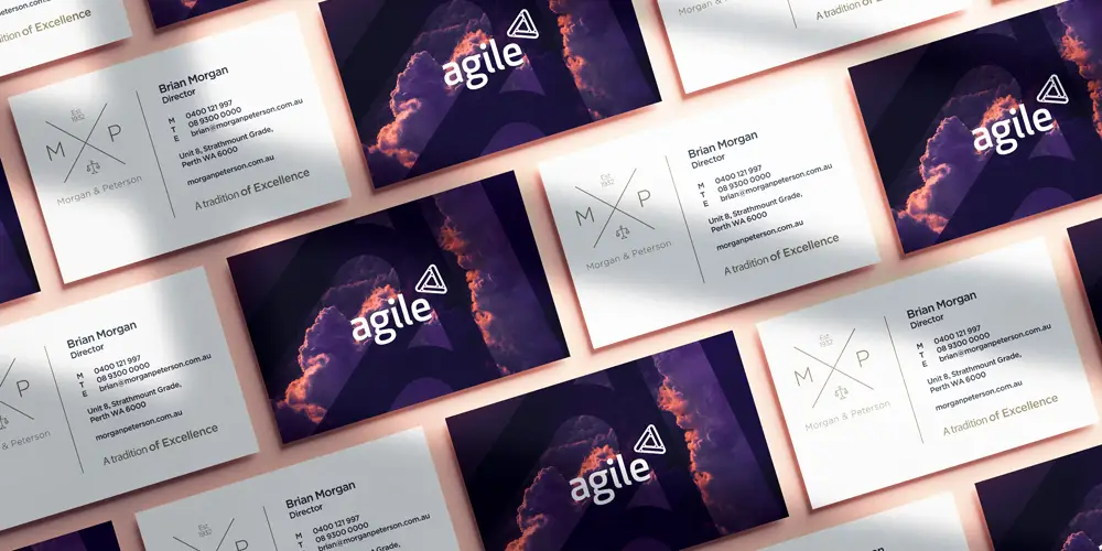 Multiple business cards