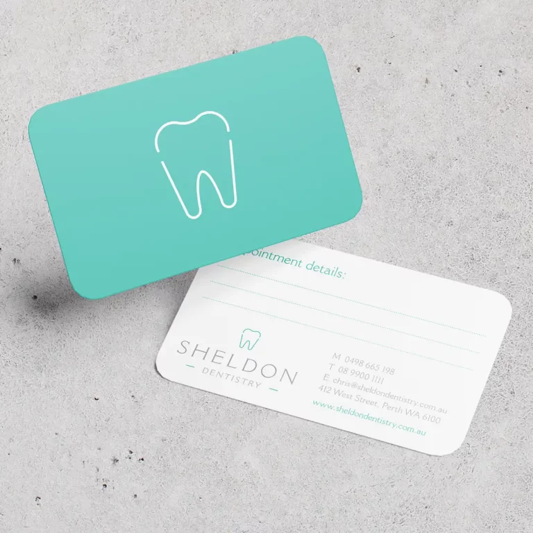 Appointment card for a Dentist
