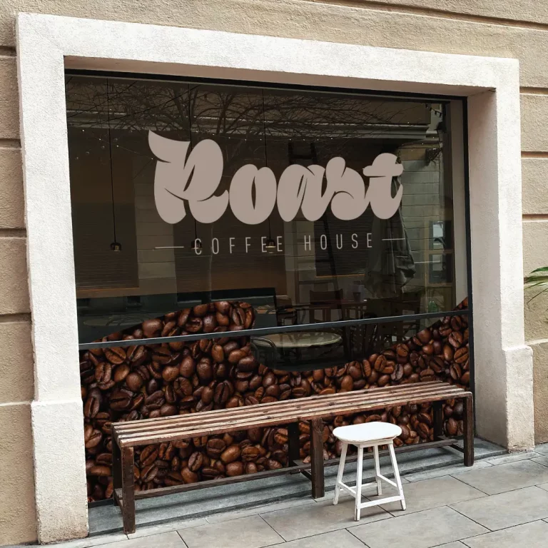 Roast Window Signage