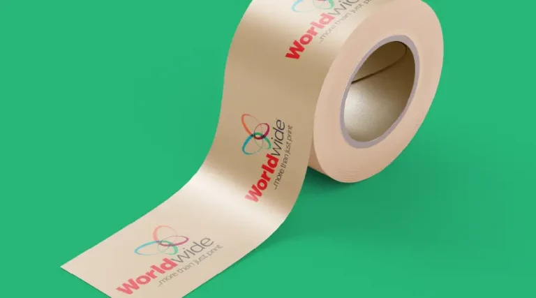 Worldwide eco tape banner