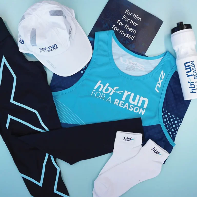 HBF run for a reason social media post