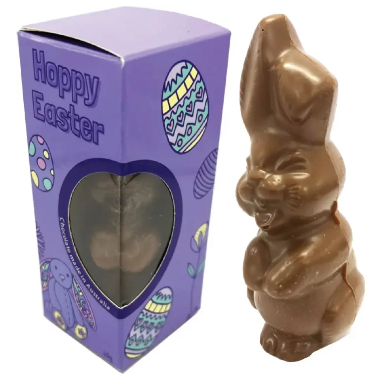 Branded chocolate bunnies promotional product