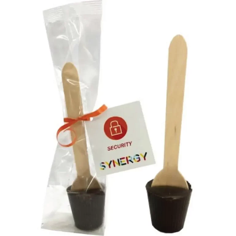 Chocolate spoon promotional product