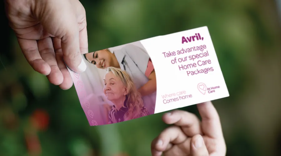 Direct Mail for At Home Care