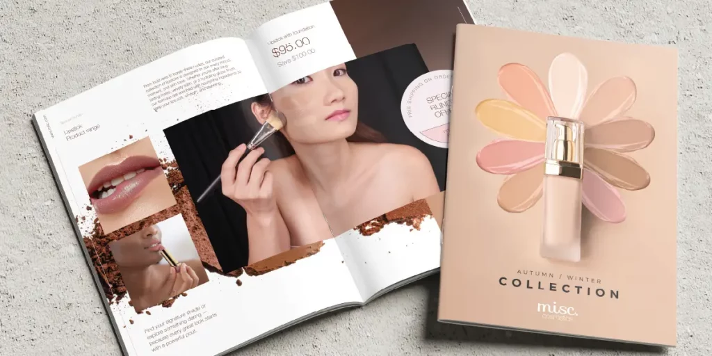 Cosmetics catalogue
