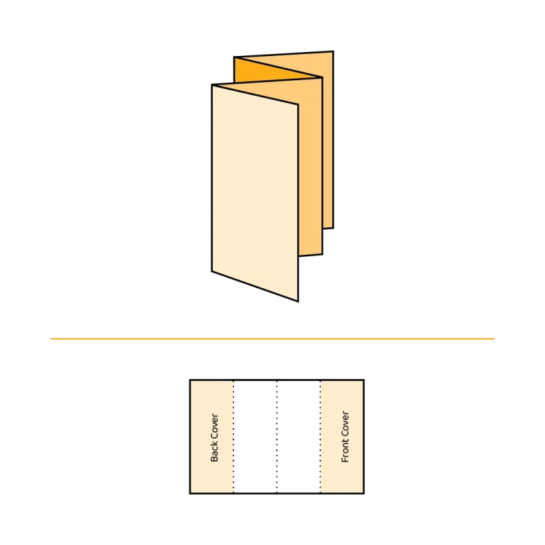 Folding options 8pp concertina fold