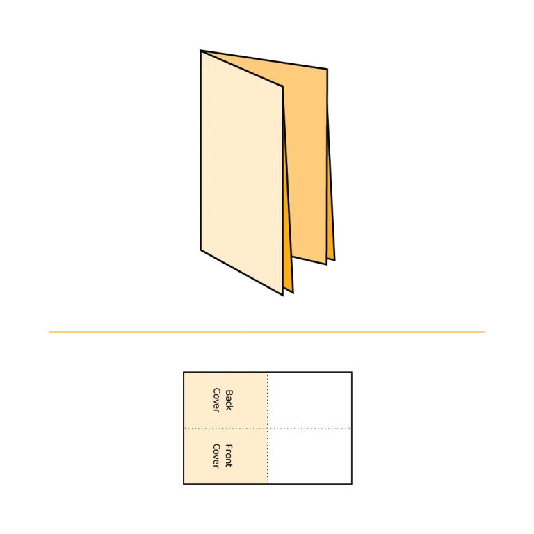Folding options 8pp cross fold
