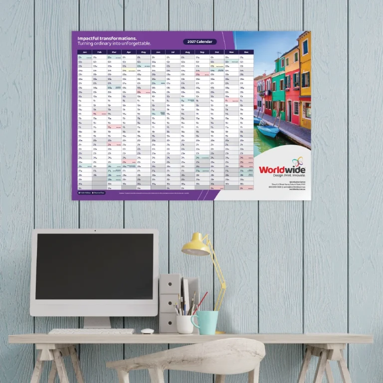 2027 A1 Wall Calendar