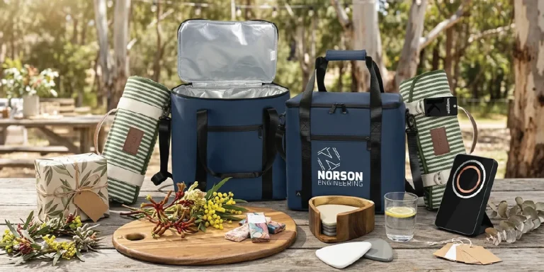 Selection of corporate promotional gifts